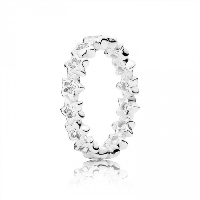 Pandora Starshine Ring-Clear Jewelry 190974CZ