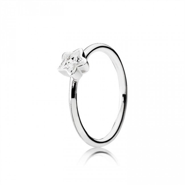 Pandora Starshine Solitaire Ring 190977CZ Jewelry