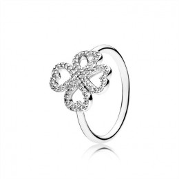 Pandora Petals of Love Ring-Clear Jewelry 190978CZ