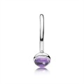 Pandora Poetic Droplet Ring-Purple Jewelry 190983ACZ