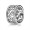 Pandora Forget Me Not Ring-Purple & Clear Jewelry 190991ACZ