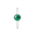 Pandora May Droplet Ring-Royal-Green Crystal 191012NRG Jewelry