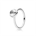 Pandora Poetic Droplet Ring-Clear Jewelry 191027CZ