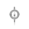 Pandora Hearts of PANDORA Halo Ring-Clear Jewelry 191039CZ